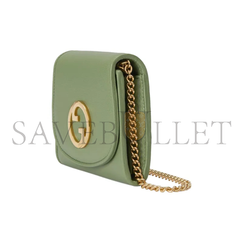 GUCCI BLONDIE SHOULDER BAG ON CHAIN 725219  (12.5*11*2.5cm)